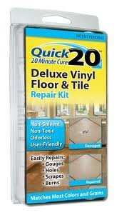 Vinyl floor tile - floor, repair